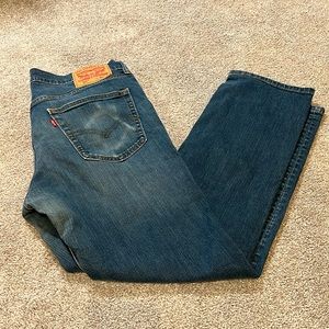 Men’s Levi’s 541 Athletic Fit Stretch Blue Jeans 33x30- Great Condition!